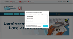 Desktop Screenshot of lamineerkoopjes.nl
